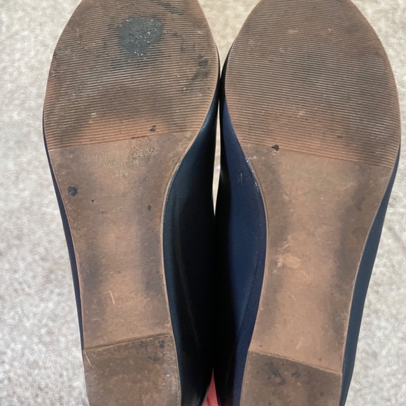 Cinderella of Boston Navy Wedges - Picture 6 of 6